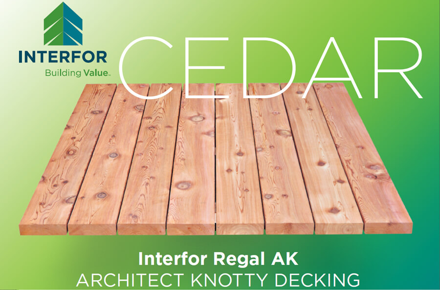 Cedar Decking