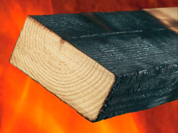 Fire Retardant Wood is Treated With 