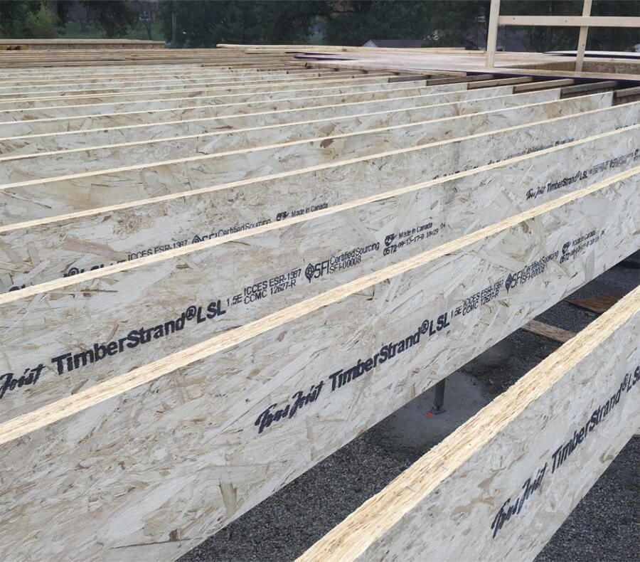 Floor Joists Solid Lumber Tji S Lvl And Open Web Floor Trusses One Project Closer