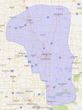 Kansas City Delivery Area